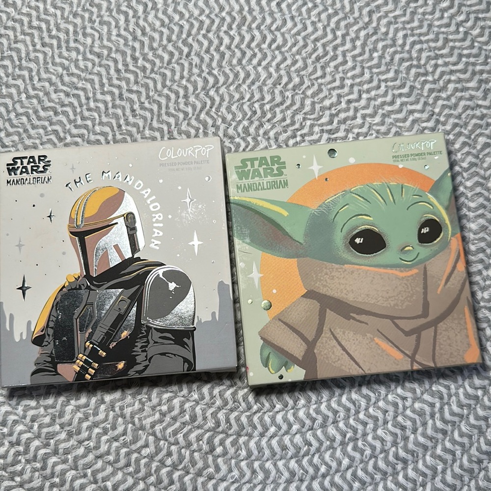 Colourpop the mandalorian & the child eyeshadow palette